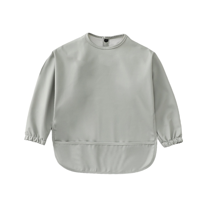 Khăn Choàng Cổ Tay Dài Chống Nước Có Thể Tái Sử Dụng Cho Bé Ăn