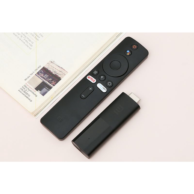 Xiaomi Mi TV Stick Android Tv box Quốc Tế tìm kiếm giọng nói Tiếng Việt