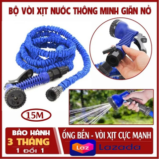 Bộ Vòi Xịt Rửa Xe Tăng Áp Magic Home , Vòi Tự Giãn Nở 15m Vòi Xịt Tăng Áp Rửa Xe , Tưới Cây Tiện Dụng Tại Nhà