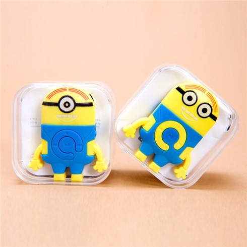 Máy nghe nhạc mp3 Teen hình Minion ngộ nghĩnh (xanh lá)