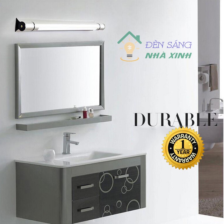 Đèn soi tranh L038, soi gương gắn tường 7W sáng vàng, có thể điều chỉnh góc chiếu sáng trang trí phòng khách, phòng ngủ