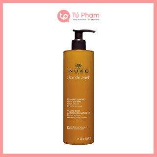 Sữa Rửa Mặt Nuxe Reve De Miel Face And Body Ultra-Rich Cleansing Gel 400ml