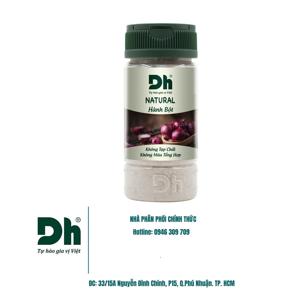 [Chính Hãng]Hũ Natural Gừng Bột - Thương hiệu DH Foods