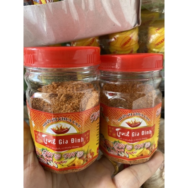 Muối ớt chua cay Hảo Hảo lọ 200g