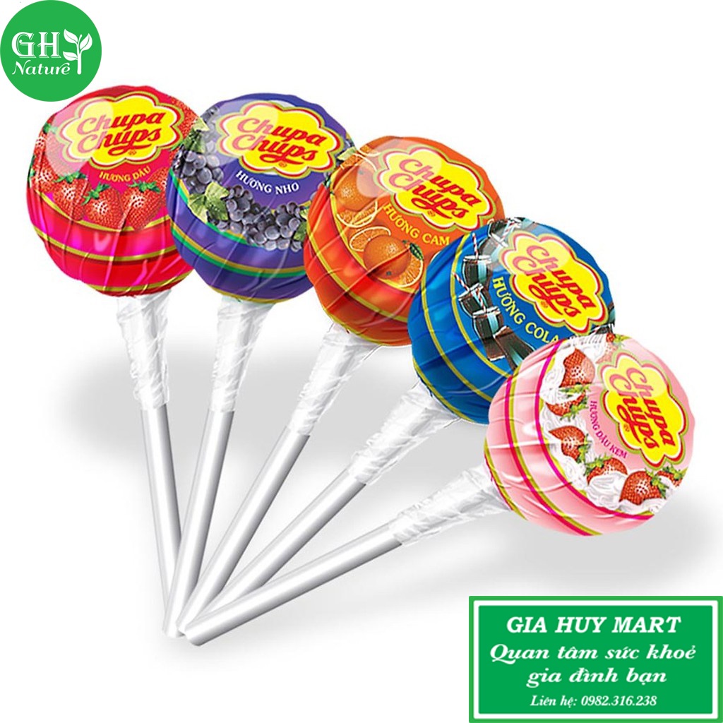 KẸO MÚT CHUPA CHUPS THƠM NGON VỊ NGẪU NHIÊN