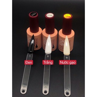 sơn gel móng bobo trắng đen nước gạo