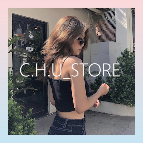 [RẺ VÔ ĐỊCH]Áo Croptop 2 Dây Body Ngắn CHUSTORE Nữ [FREESHIP] 🌸 Thun phông trơn 2s sợi bún dáng ôm màu ĐEN | TRẮNG