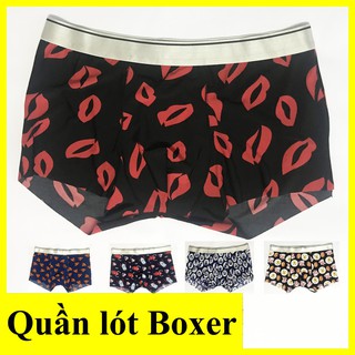 Quần Lót BOXER NAM - Không viền - Thun lạnh