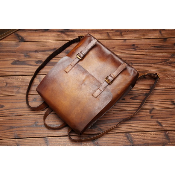 Ba lô da bò cao cấp mẫu mới nhất 2023 DB004