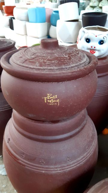 Niêu đất kho cá, nấu cơm ..., rộng18; 20; 21; 23cm. Hàng Bát Tràng