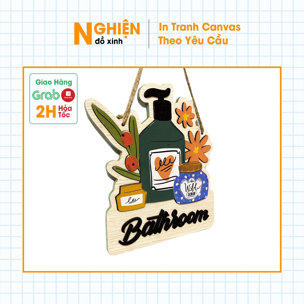 Bảng Gỗ Bathroom Kiểu Mới, Trang Trí Siêu Đẹp | BigBuy360 - bigbuy360.vn