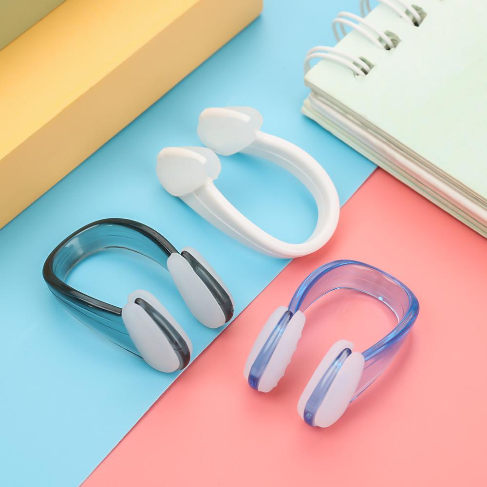 LET Bộ 4 Nút Bịt Tai / Kẹp Mũi Bằng Silicon Mềm 6 Màu C