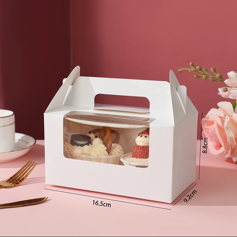 Hộp đựng bánh cupcake tiện dụng
