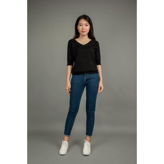 Áo len Mind Bridge cổ tim