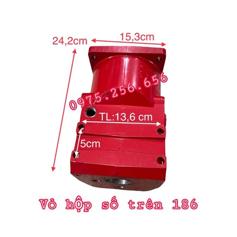 Vỏ hộp số trên 186-4 lỗ phụ tùng máy cày 186 phụ tùng Hùng Lỳ