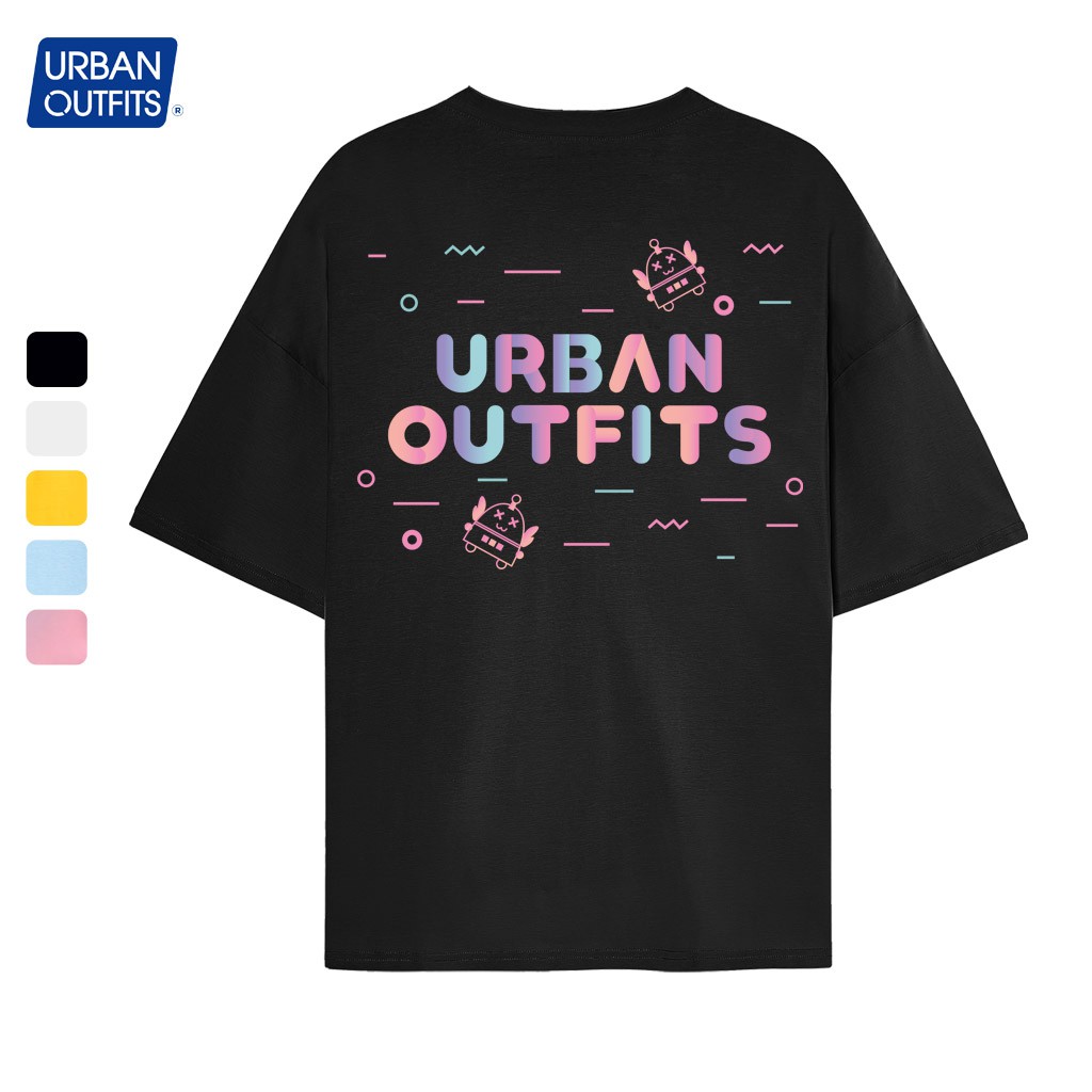 Áo Thun Tay Lỡ Nữ Nam Form Rộng URBAN OUTFITS ATO30 In Bots UO Cotton 4 Chiều Local Brand Compact Cotton 250GSM