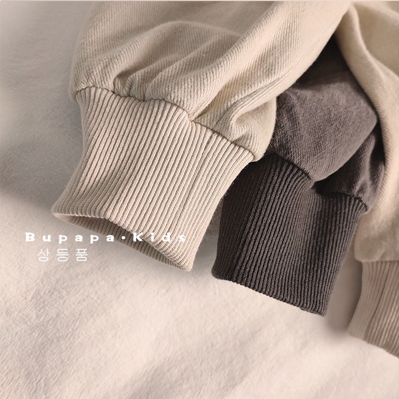 Quần Harem Cotton Có Túi Lớn Phong Cách Retro Cho Trẻ Em