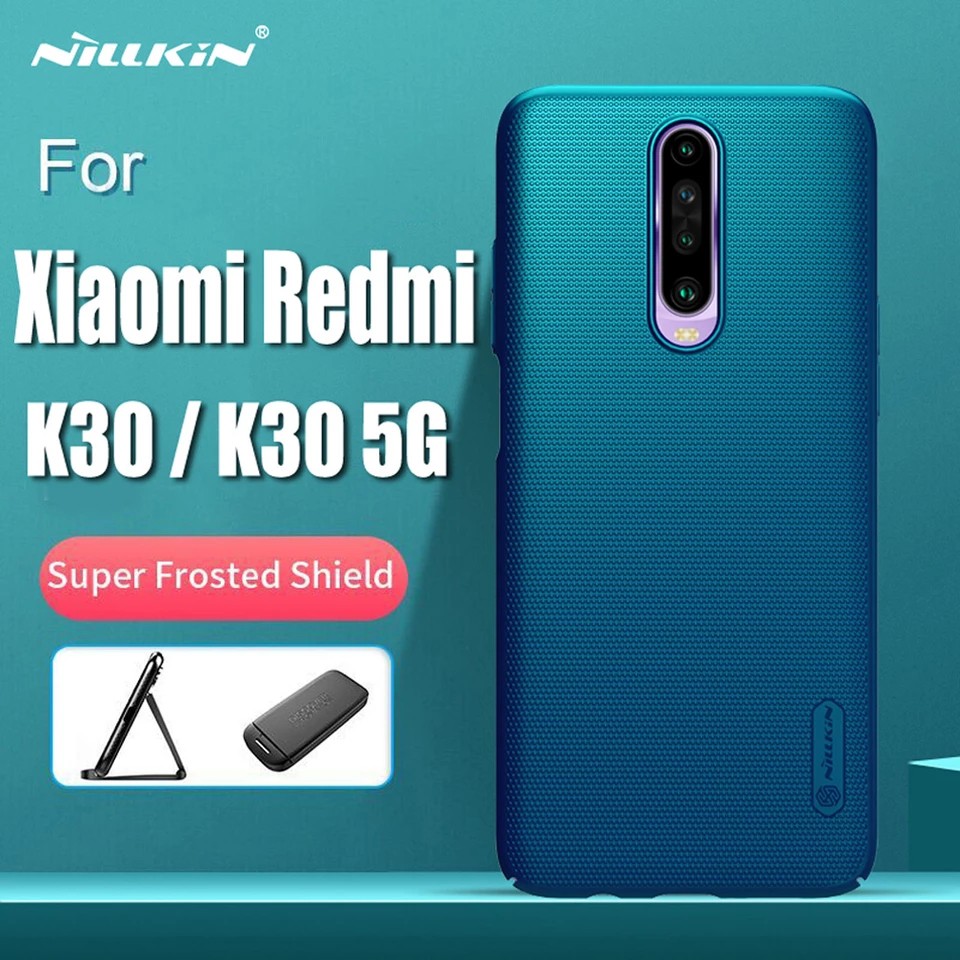 Xiaomi Redmi K30 K30 5G K30i K30 RC Poco X2-Ốp lưng Nillkin nhựa cứng lưng sần chống bám mồ hôi, bụi bẩn, bảo vệ Camera