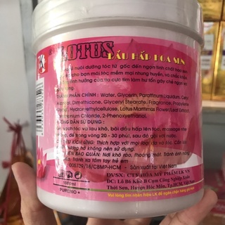Dầu hấp dưỡng tóc Hoa Sen 500-1000ml ( Lotus Repair Hair Treatment )