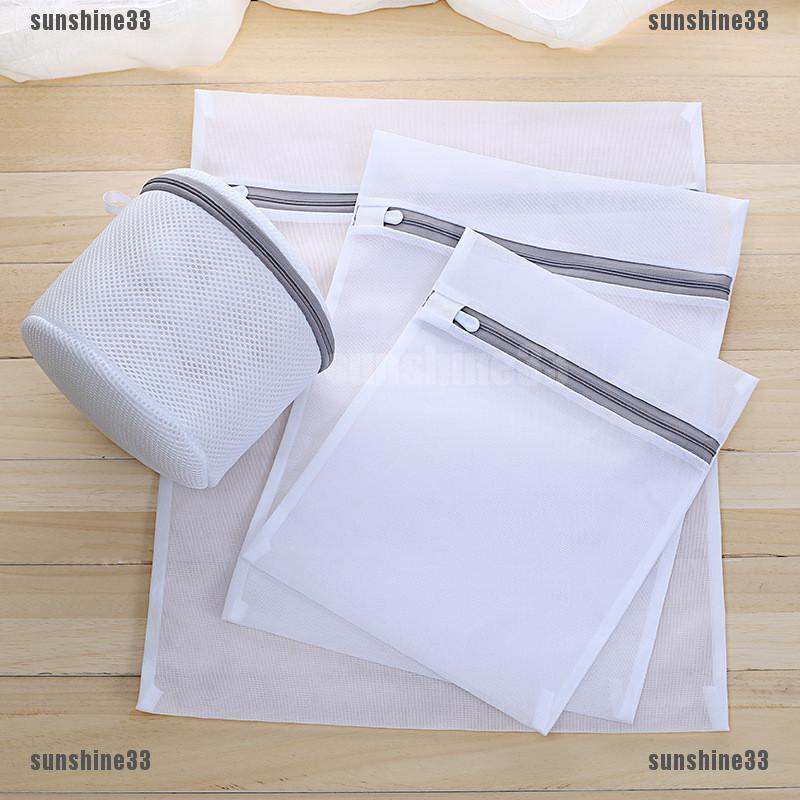 Túi Lưới Giặt Đồ Lót &amp; Vớ Có Khoá Kéo