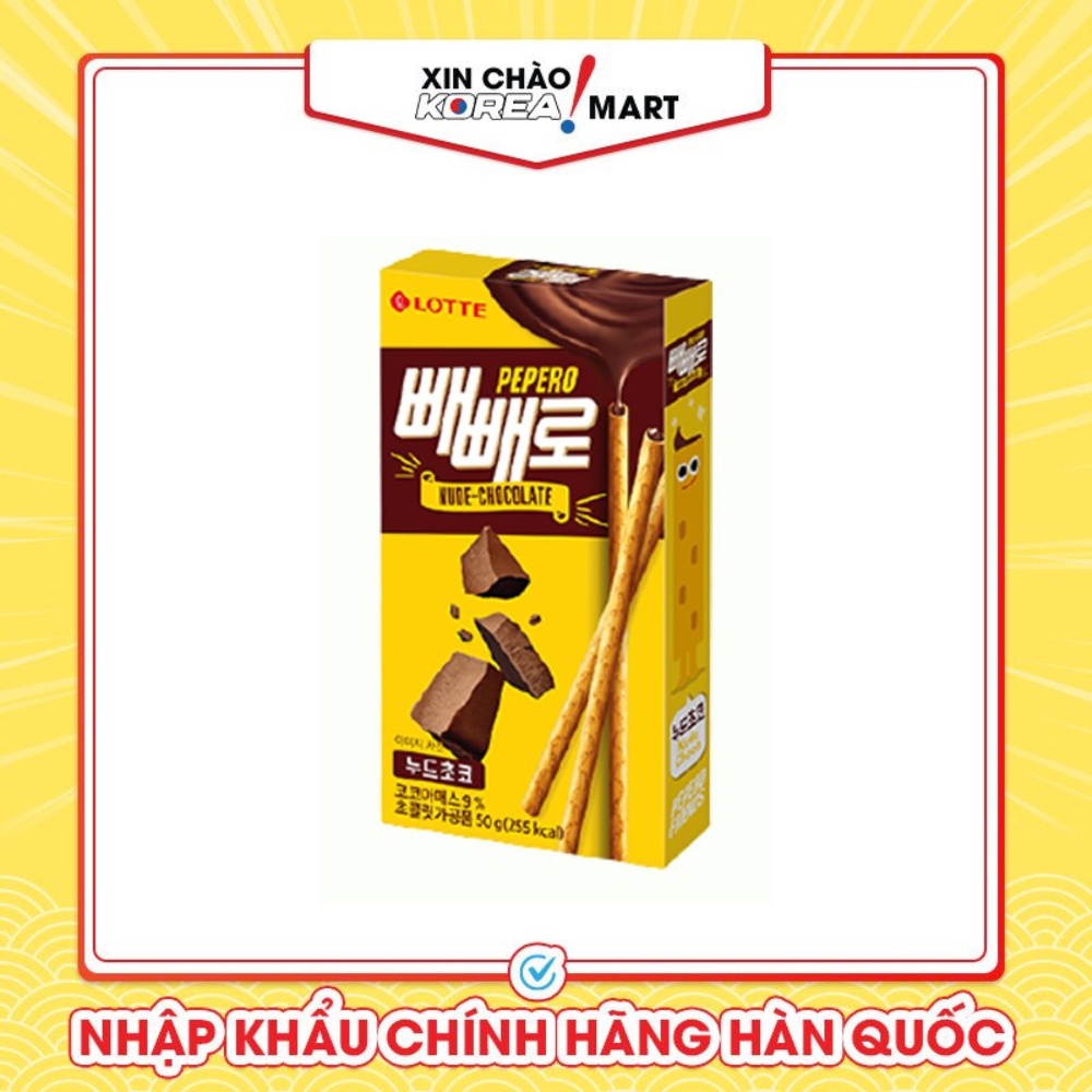 Bánh Que Hàn Quốc Pepero Chocolate Xin Chào Korea Mart