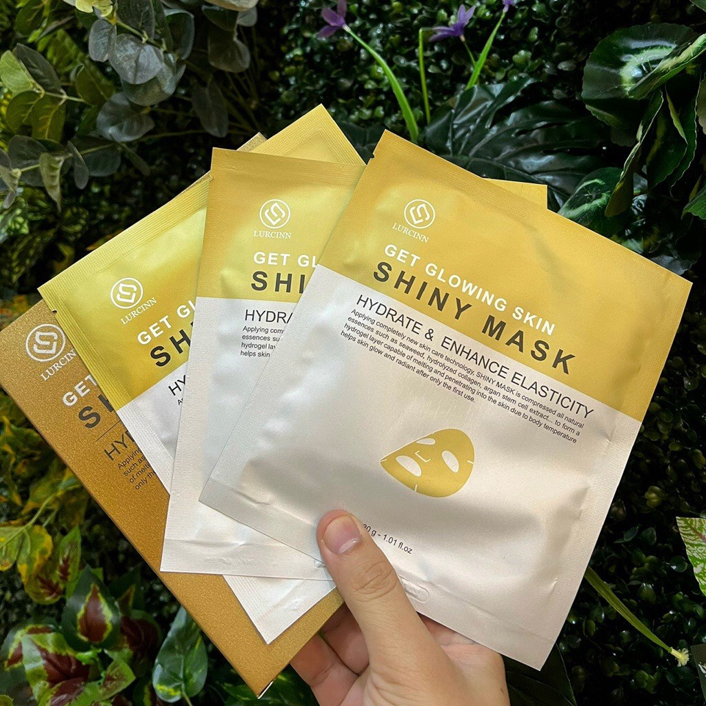 Mặt Nạ Thạch Collagen Shiny Mask, Căng Bóng Da, Chống Lão Hoá | LURCINN