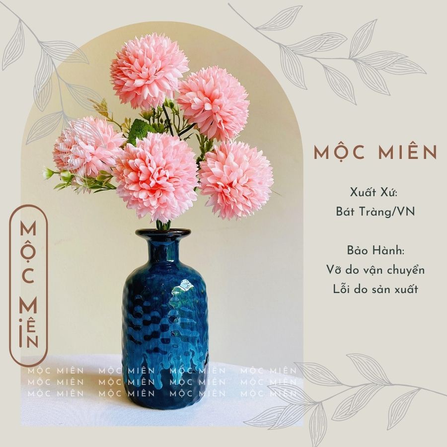 LỌ HOA MINI-20 mẫu mới - MEN HOẢ BIẾN/MEN MÁT - Gốm TUPO - gomtupo - GỐM SỨ BÁT TRÀNG