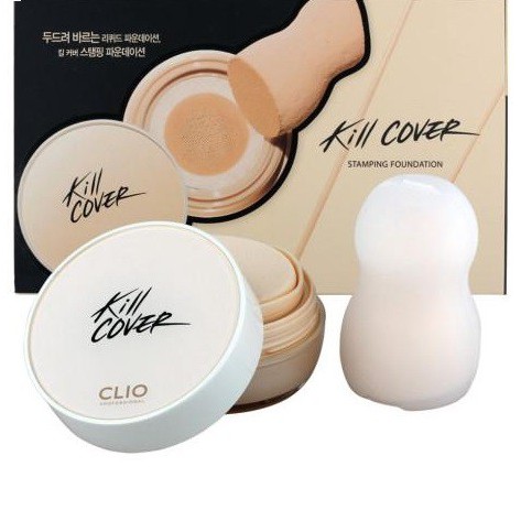 Kem Nền CLIO KILL COVER STAMPING FOUNDATION SPF50+/PA+++ 17gr