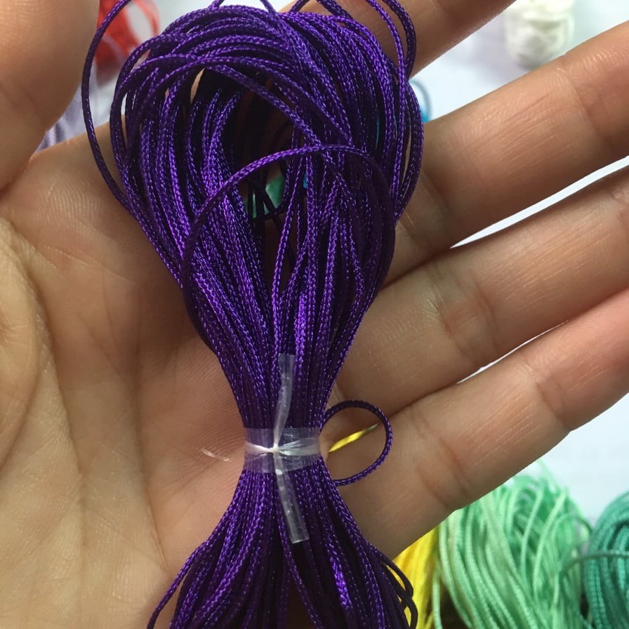 Dây đan vòng tay 1m tặng hạt