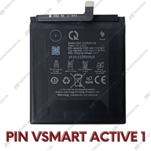 Pin vsmart active 1 và bee (zin new)