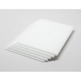 01  tấm mica trắng sữa 2mm kích thước 40x60cm