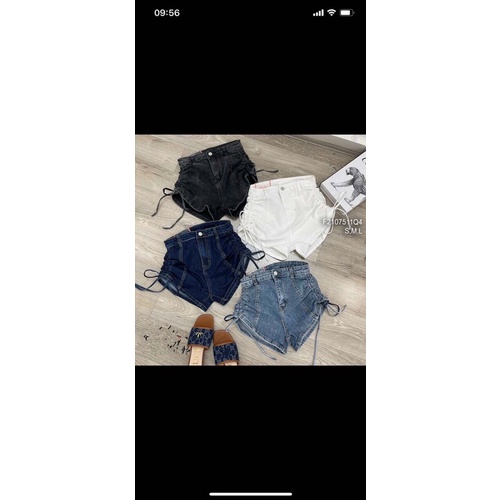 Quần sort jeans rút dây