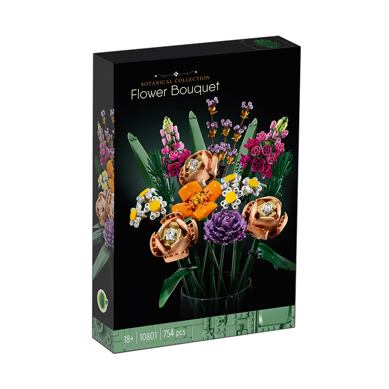 Bộ Đồ Chơi Lắp Ráp Mô Hình Nhà Hoa Oải Hương Cho Bé