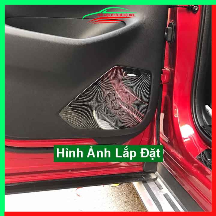Bộ ốp màng loa CX5 2018-2022 chuẩn theo xe vân Titan chống xước trang trí nội thất ô tô