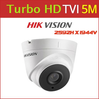 Camera bán cầu HIKVISION DS-2CE56H1T-IT3 ( 5MP - 2592H x 1944V) chính hãng