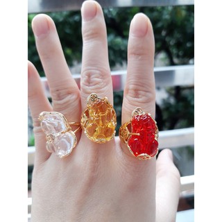 Nhẫn tỳ hưu mạ xi vàng