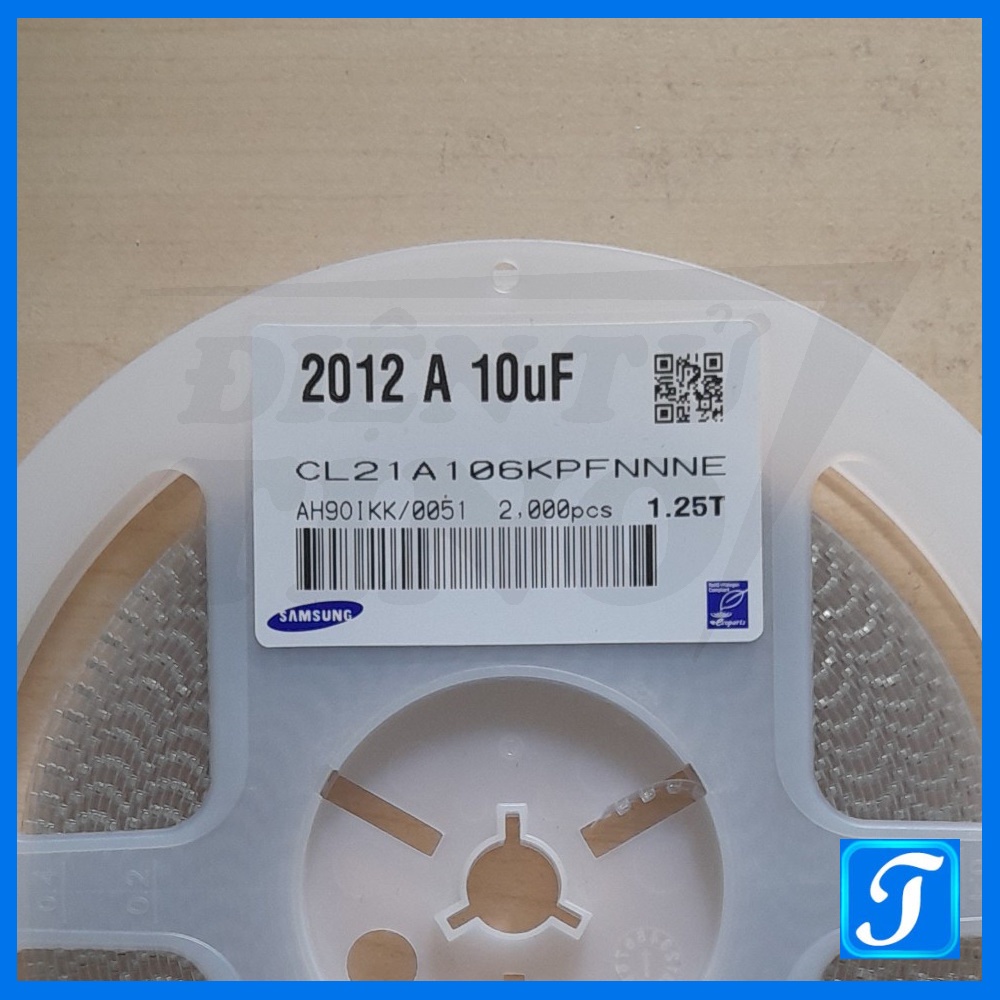 Tụ Điện Gốm 0805 10uF 10V Tụ điện dán SMD