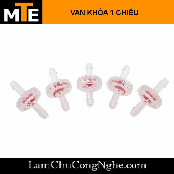 Van nước 1 chiều 8mm - Van khí 1 chiều