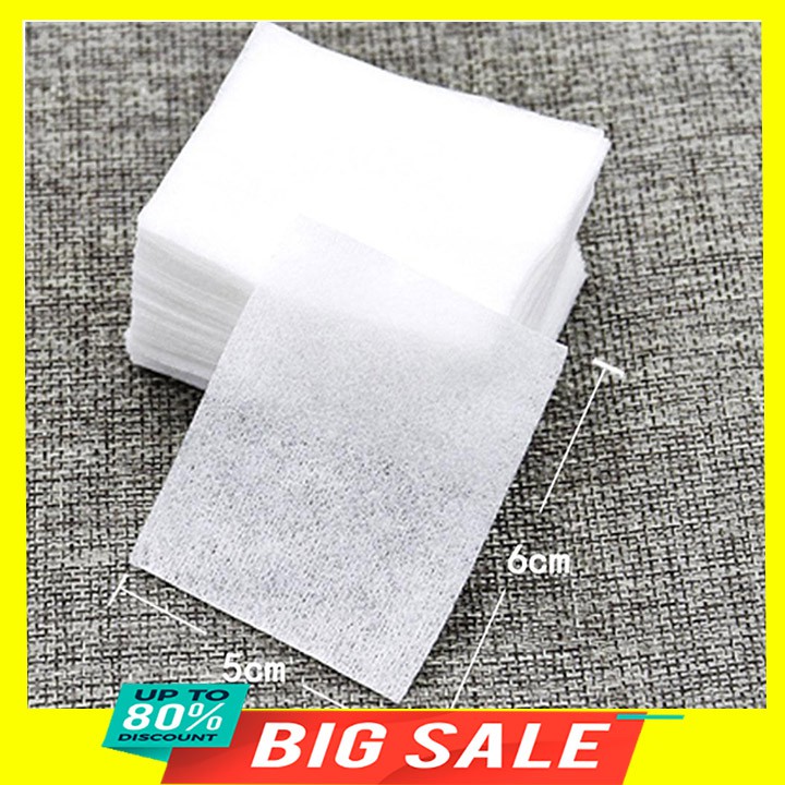 200 Miếng bông tẩy trang chât cotton 100% đẹp mềm mịn Line Friends