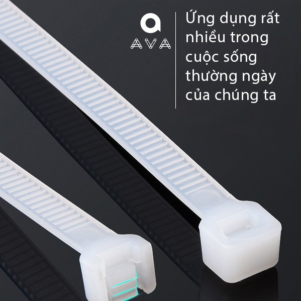 Dây rút nhựa, lạt nhựa, dây thít nhựa. Bộ 10, 20, 50 Cái Để Buộc Đồ Vật