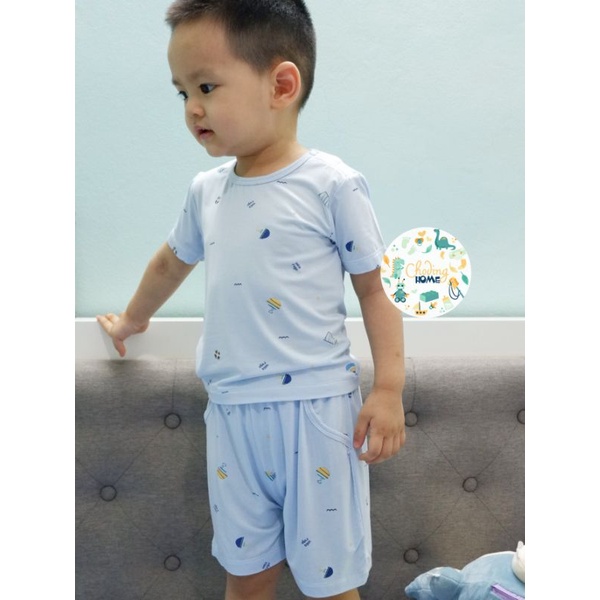 Bộ Cộc Tay Cài Vai Bamboo Uala 2015 2021 • 6-9M 9-12M 12-18M 18-24M 36M • Choding Home