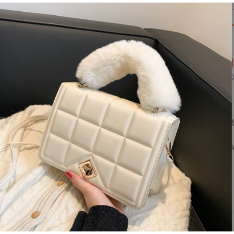 Túi Xách Nữ Đeo Chéo Đi Chơi Đẹp Quai Lông Cao Cấp