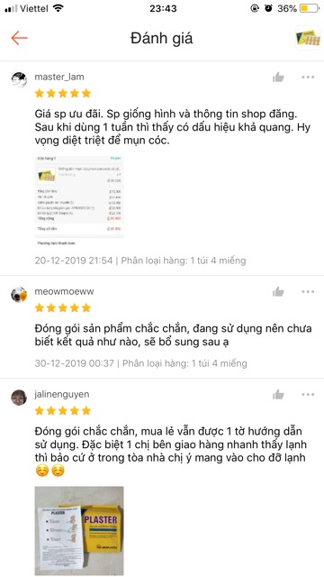 Miếng dán mụn cóc, mụn cơm, mắt cá | BigBuy360 - bigbuy360.vn