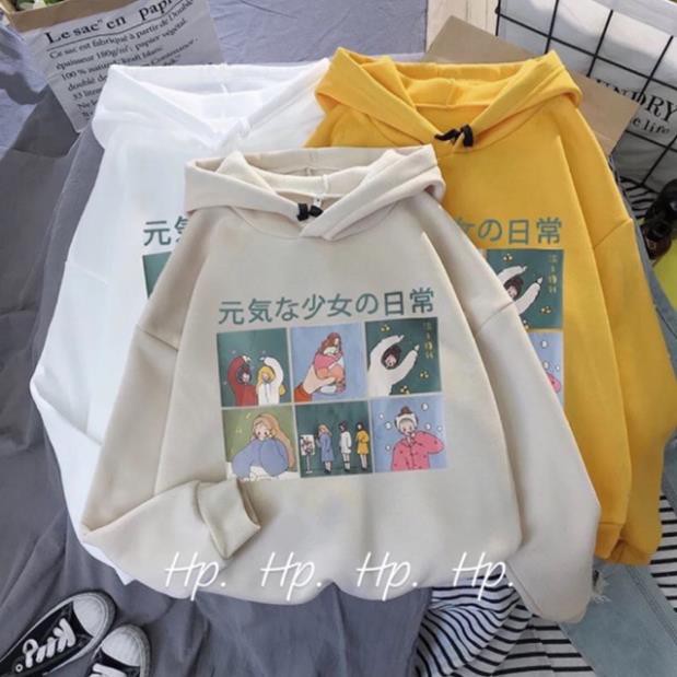 CHUYÊN SỈ Áo Hoodie chữ nhật 6 ô vuông TTO789 MK