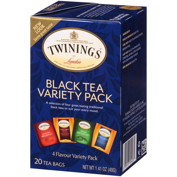 NHẬP MỸ - TRÀ TÚI LỌC TWININGS HỘP 20 GÓI MIX 4 VỊ