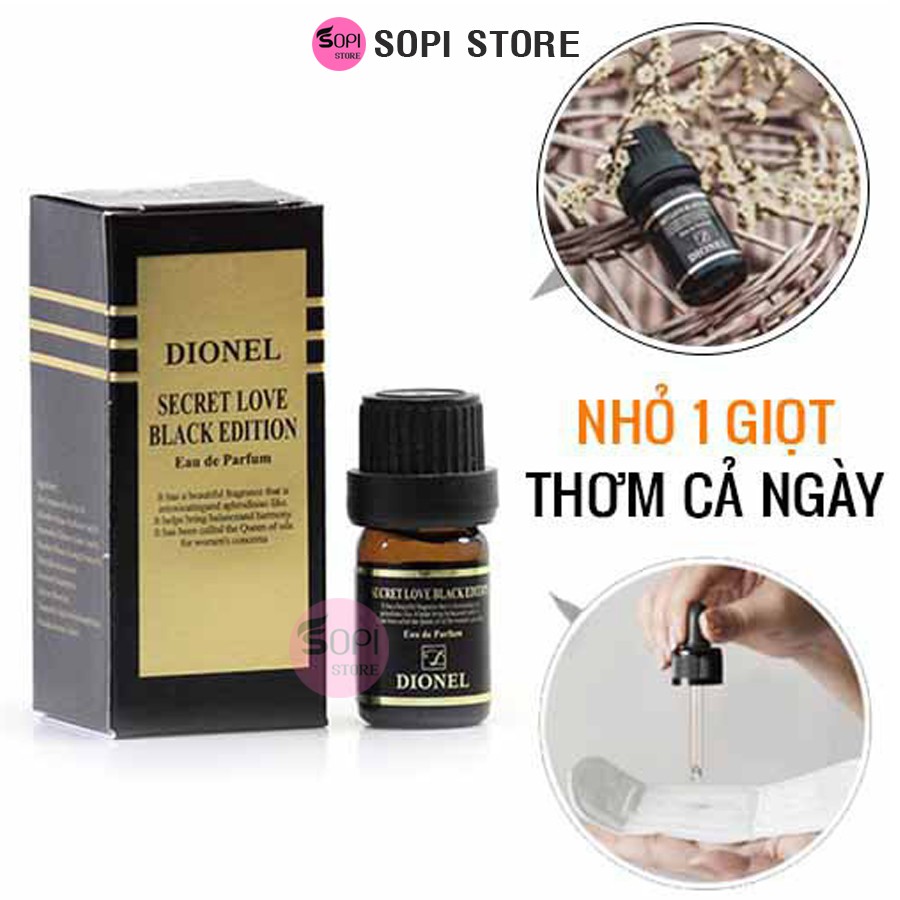 Nước hoa vùng kín Dionel secret love Hàn Quốc 5ml- Sopi Store