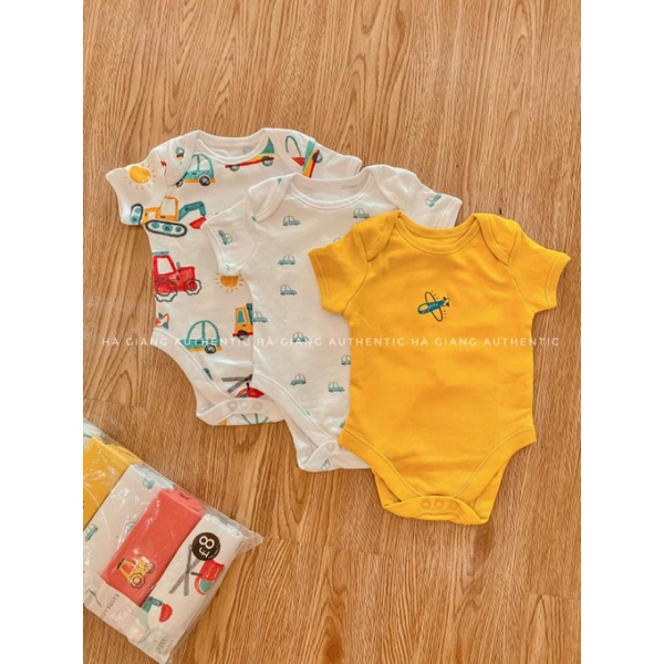 Bodysuit cộc tay bé trai George uk