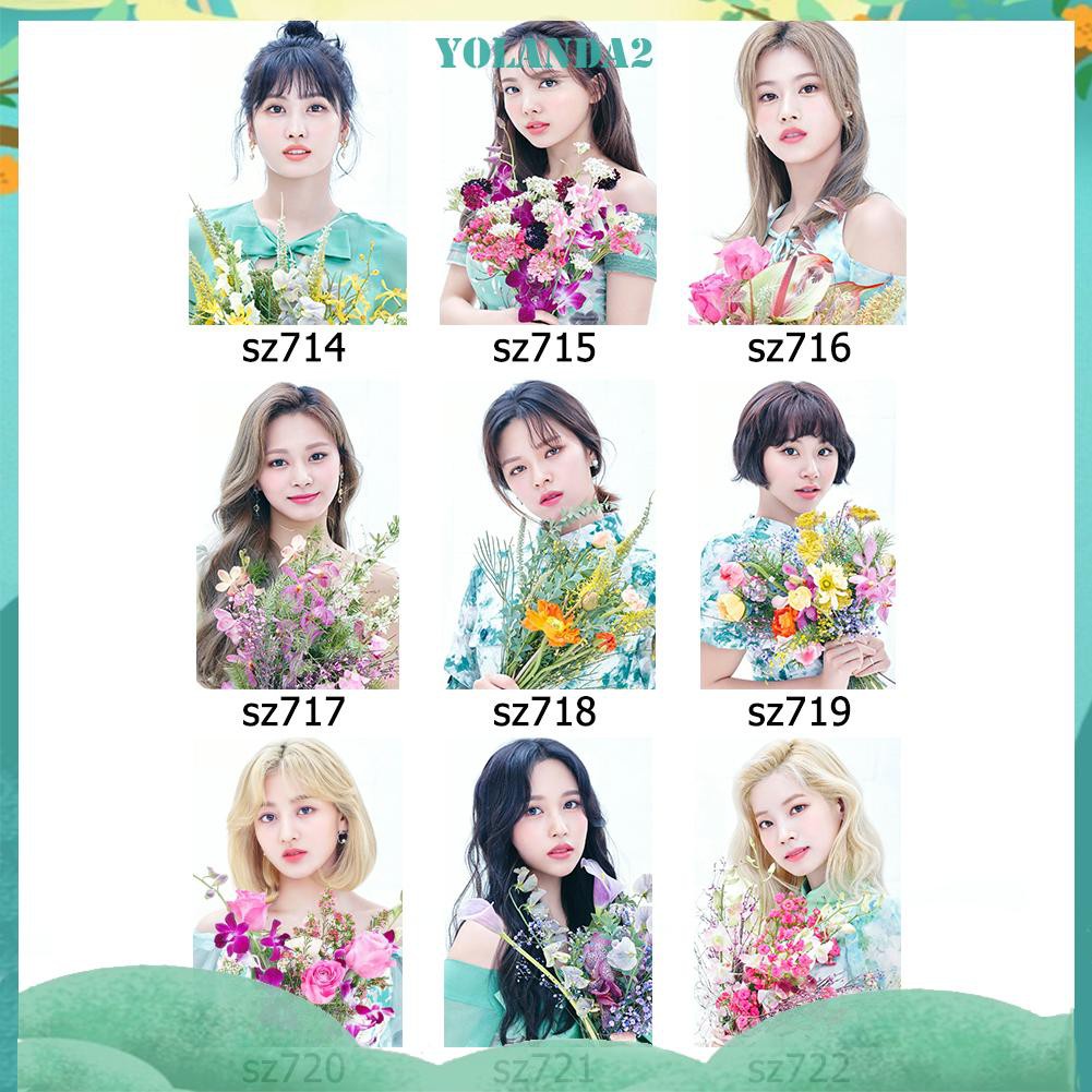 Bộ tranh đính đá 5D hình nhóm nhạc TWICE DIY