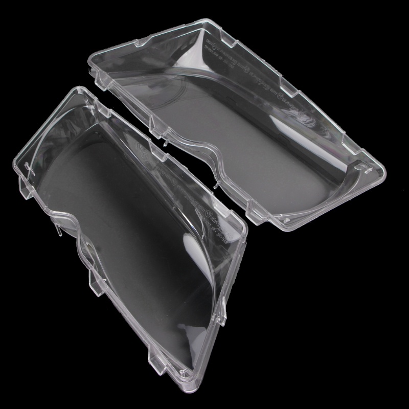 Set 2 Ốp Bảo Vệ Đèn Pha Trái Phải Dành Cho Ô Tô E46 4 DR