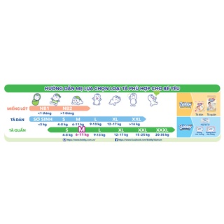 Tã dán Bobby size M 76 miếng (Cho bé 6 - 11kg)